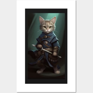 Whiskers the Kitten Ninja Posters and Art